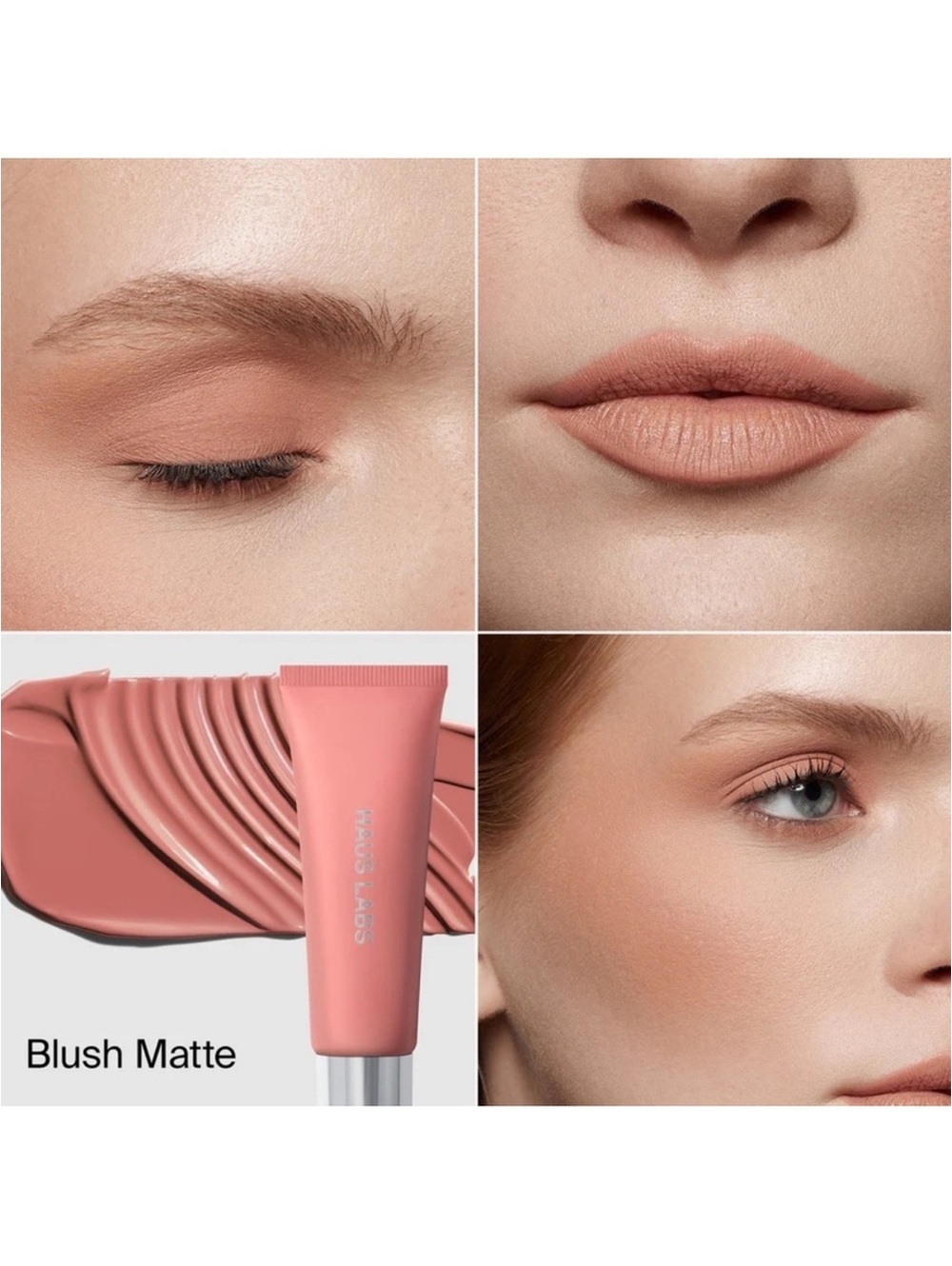 Haus Labs Hy-Power Pigment Paint in Blush Matte NEW